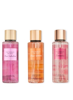 Victorias Secret - Beauty Pack of Three Combo Pure Seduction, Amber Romance and Romantic 250x3 total 750ml  - Image 1
