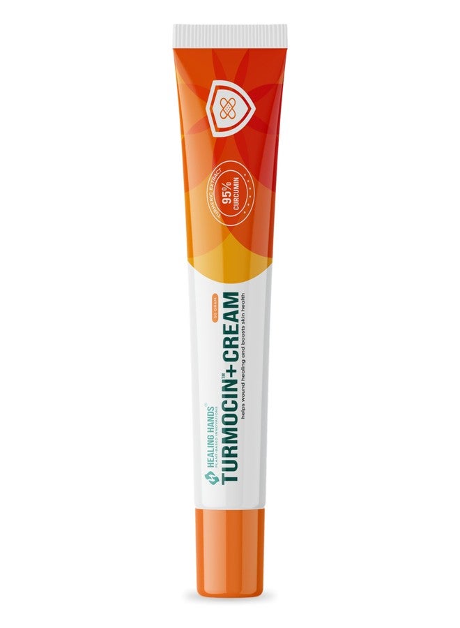Healing Hands Turmocin Plus Cream, 95% Curcumin Turmeric Herbal Antioxidant Cream for Wound Healing, Skin Repair & Inflammation Relief - 30 g - Image 1