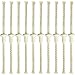 MDDEYEMEFO Oil Lamp WicksRound Cotton Kerosene Oil Lamp Wicks Burner for Ceramic Holders Torch Wine Bottle Oil Candle Lamp10Pcs - Image 2