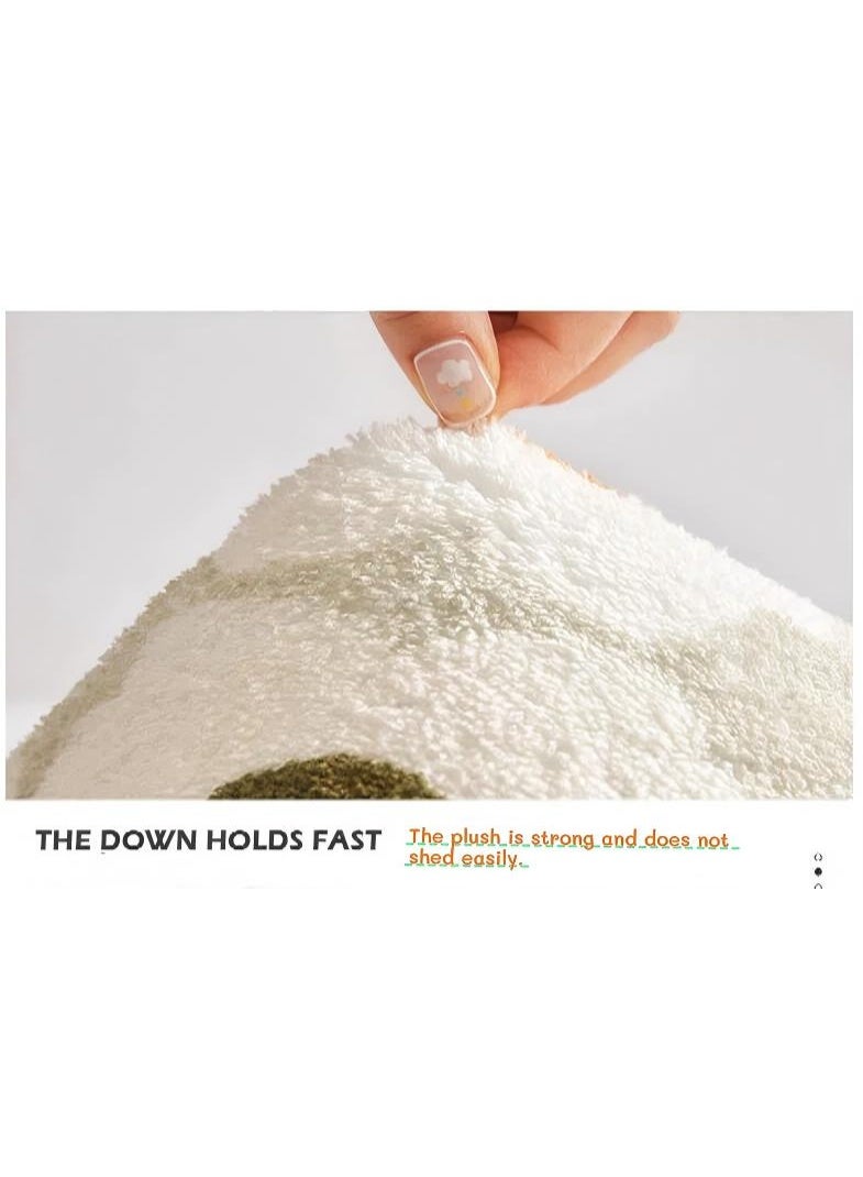 ILovhaprty 120*120cm Pikachu Soft Rug – Cute Pokémon Theme Carpet for Bedroom Playroom Nursery,  Pikachu Round Non-Slip Circular Floor Mat for Toddlers and Kids, Pokémon Cozy Plush Area Rug - Image 5