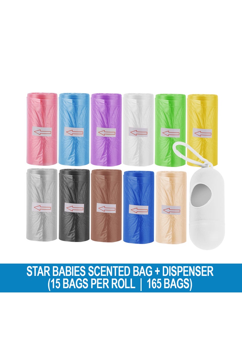 Star Babies - Scented Bag - 11pcs - 165 BagsWith Dispenser - Rainbow - Image 2
