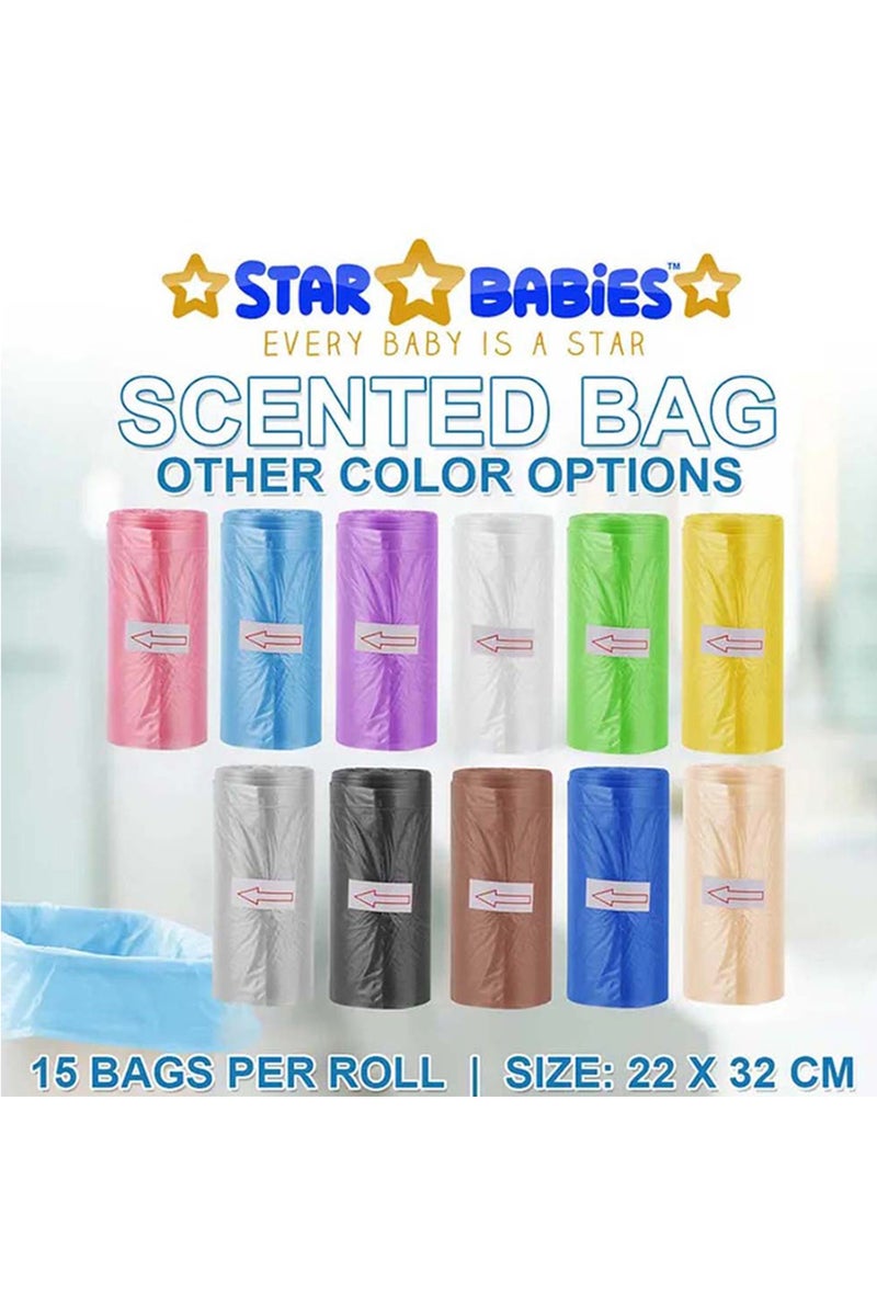 Star Babies - Scented Bag - 11pcs - 165 BagsWith Dispenser - Rainbow - Image 3