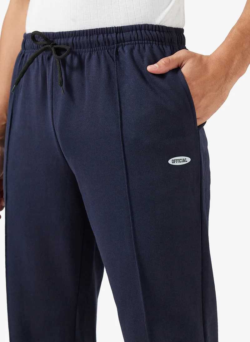 Seventy Five Basics Slit Hem Oversized Joggers