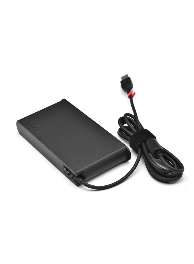 For Lenovo Saver 170W Laptop Charger Y7000 Power Adapter 20V8.5A Square Mouth-Color:Power Supply + European Power Cord - Image 3