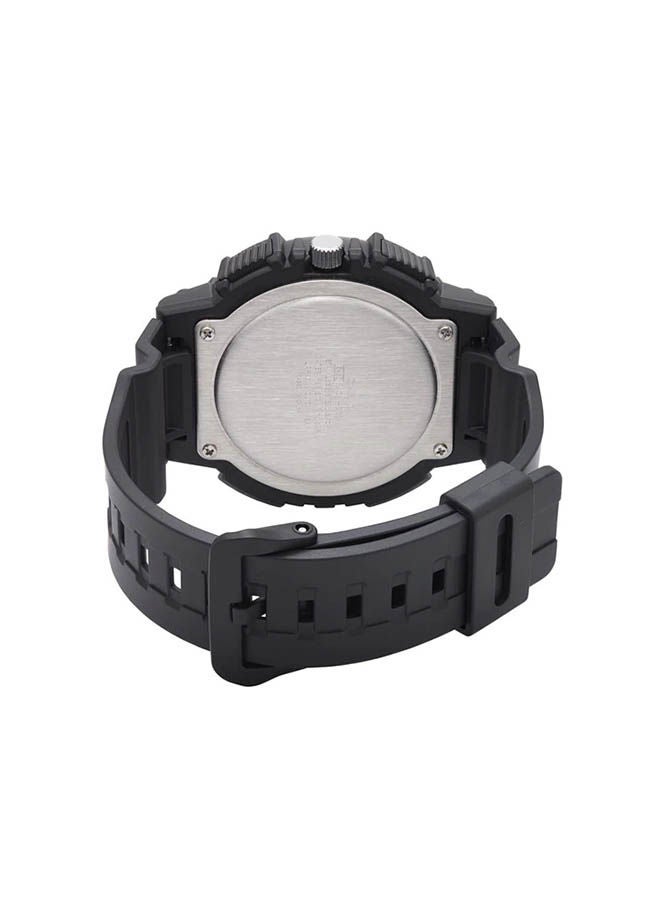 CASIO ساعة كرونوغراف من الراتنج MCW-200H-1AVDF - Image 3