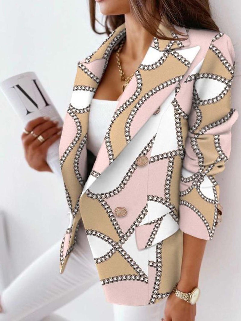 YUNIQEE Multicolor Printed Blazer - Image 2