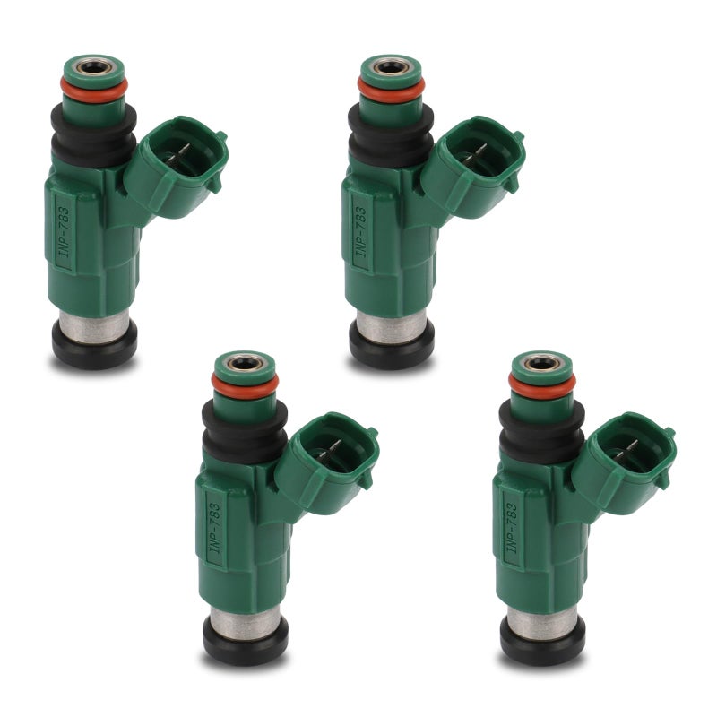 JDMON 4Pcs Fuel Injectors Compatible with Mazda Protege 20012003 Protege5 20022003 Replacement for FJ657 INP783 4G1408 - Image 2