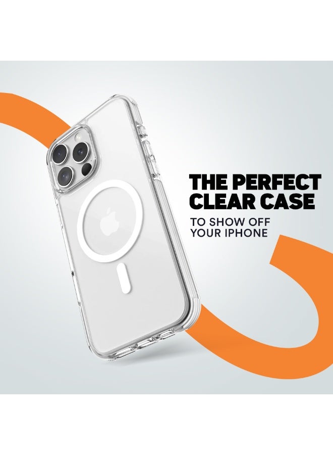 FITIT حافظة هاتف مغناطيسية آيفون 16 برو - رفيعة ومضادة للصدمات مع 36 مغناطيس من فئة N52، مضادة للخدوش ومضادة للاصفرار، متوافقة مع الشحن اللاسلكي - fitit - Image 2