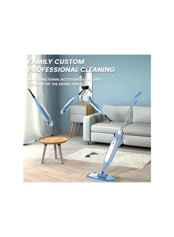 SOKANY SK-13089 Multi-functional 10-in-1 Steam Cleaner - 1900W High Power - Steam Sterilization for All Surfaces - 330ml Tank - 5m Cord - Blue. - Image 5
