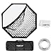 AMBITFUL AMBITFUL FW95 95cm Octagon Honeycomb Grid Bowens softbox, with Honeycomb Grid + Carrying Bag, for Bowens Mount lamp - Image 2