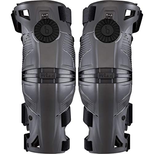 Mobius X8 Knee Braces (X-Large) (Storm/Grey) - Image 1