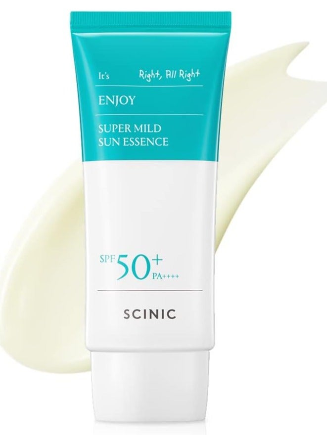 SCINIC Enjoy Super Mild Sun Essence SPF 50+ PA++++ (50ml) - Image 2
