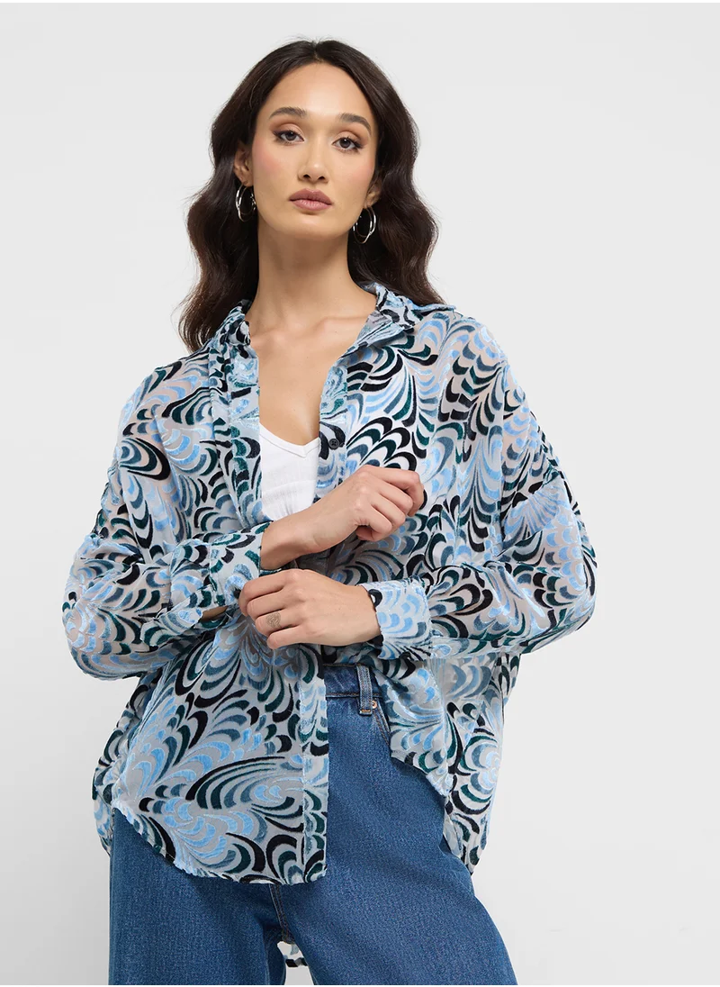 French Connection Button Down Shirt