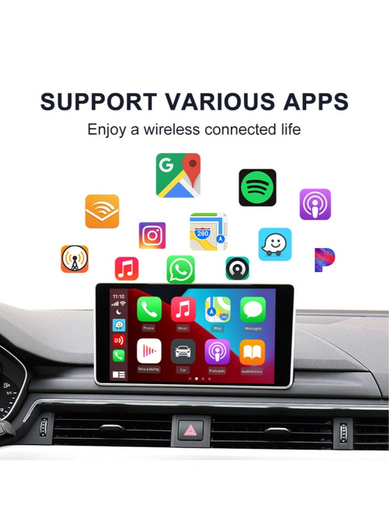 4.0 Wireless Android Auto & CarPlay Adapter – Plug & Play Wireless Dongle, Auto Connect for Volkswagen, Toyota, Honda, Audi, Benz, Mazda - Image 3
