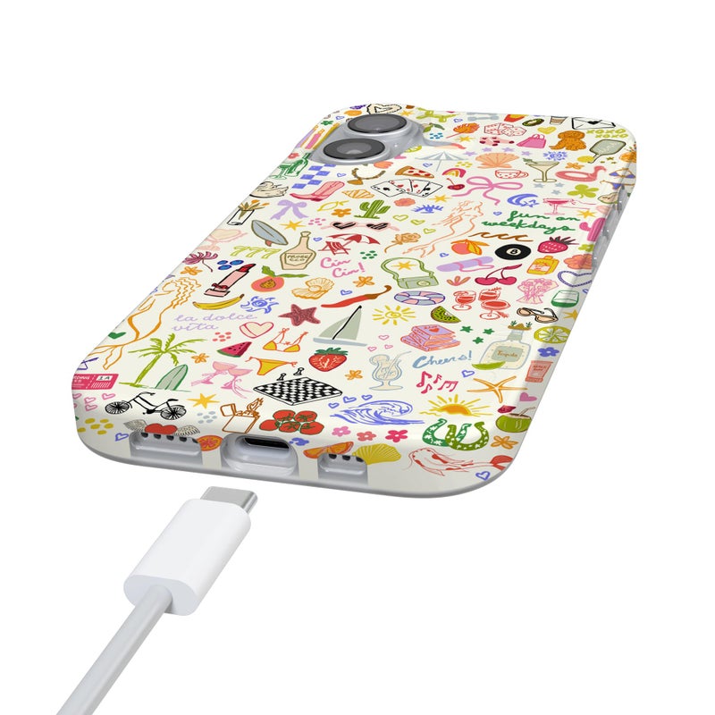 Casely iPhone 17 Case | All The Fun Things | Fun on Weekdays | Compatible with MagSafe | Classic Ultra Slim Design - Image 5