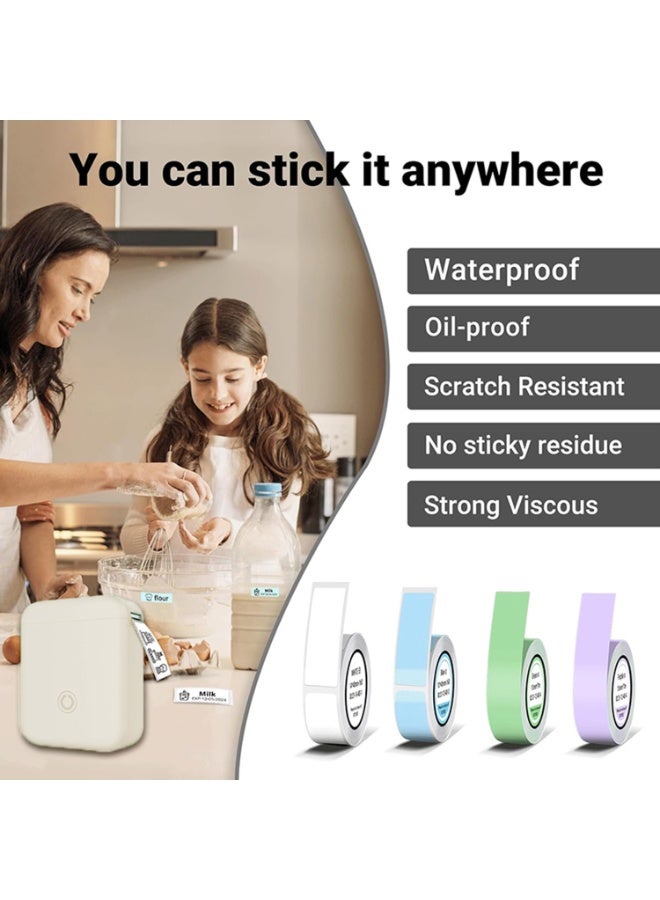 مطابع ملصقات بلوتوث – مطابع حرارية محمولة – آلة إعداد ملصقات متعددة الوظائف لمنازل/مكاتب/مدارس - Image 5