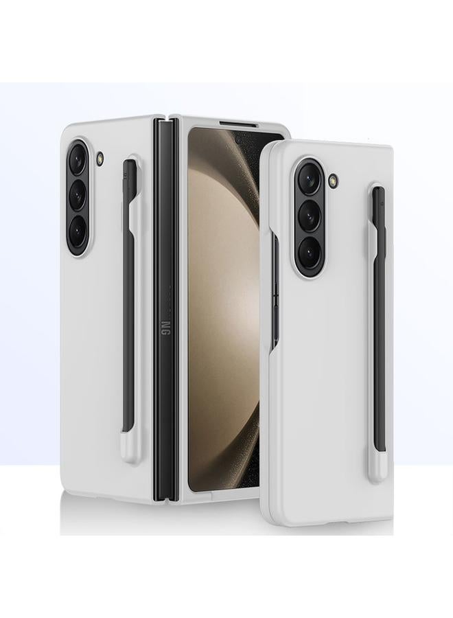 The Bros Case For Samsung Galaxy Z Fold6 Integrated Skin Feel PC Phone Case with Pen / Pen Box