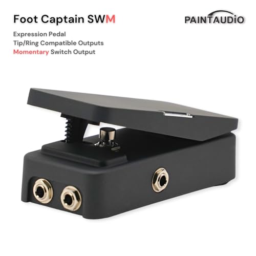PAINTAUDIO Paint Audio Foot Captain Dual Outputs Expression Pedal Multi-effects Compatible for Tip/Ring Connection (Foot Captain-SWM) - Image 2