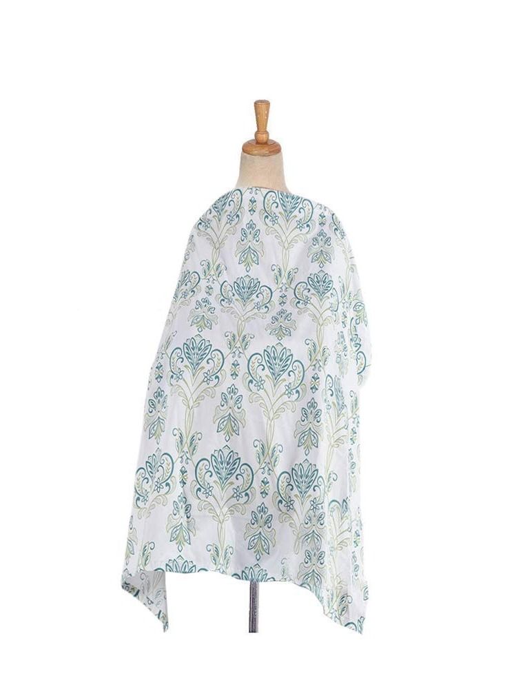 Nursing Cover Breastfeeding Privacy Feeding Cover Maternity Cotton Apron Adjustable Full Coverage Shawl Cloth