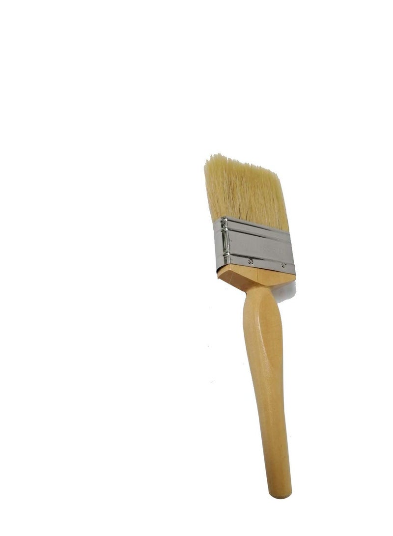 Long Quality bristles/Comfortable Wooden Handle - for All Types of Painting (2Inch)  - Image 2