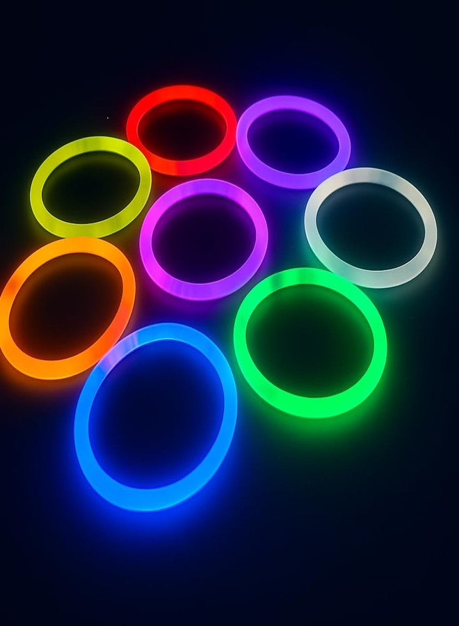 Tresneria Glow Sticks 100 Pack - Multicolor Neon Party Favors for Kids & Adults, DJ Night, Camping, Wedding & Events - Image 4