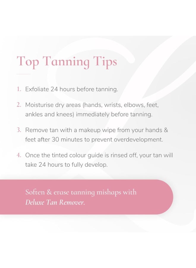 Loving Tan موس Loving Tan 2 HR Express، خالٍ من الخطوط الداكنة، ذو مظهر طبيعي، قوة احترافية لتسمير البشرة بدون التعرض للشمس - ما يصل إلى 5 تطبيقات تسمير ذاتي لكل زجاجة، خالٍ من القسوة، مشتق طبيعيًا من حمض الدوكوساهيكسانويك - 4 أونصة سائلة - Image 3