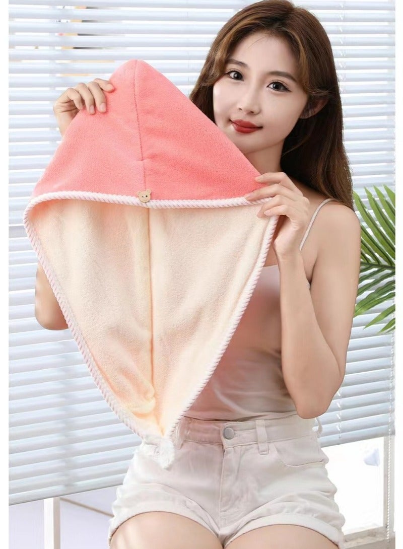 Thick Double Dry Hair Cap - Image 2
