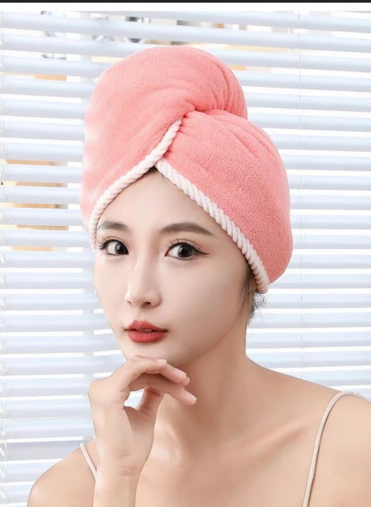 Thick Double Dry Hair Cap - Image 1