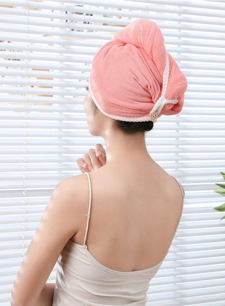 Thick Double Dry Hair Cap - Image 3