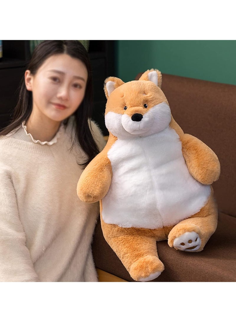 Weighted Shiba Inu Dog Plush Toy Large Weighted Plush Animal  55cm - Image 1