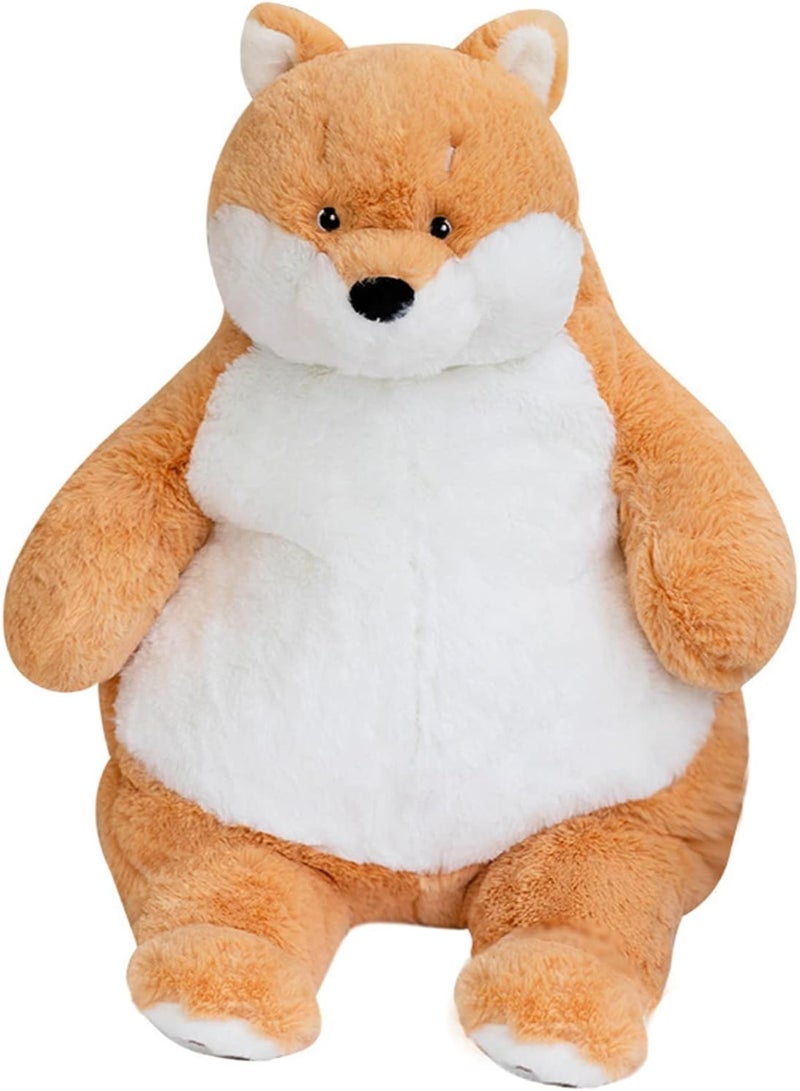 Weighted Shiba Inu Dog Plush Toy Large Weighted Plush Animal  55cm - Image 4