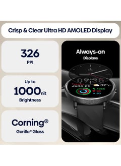 Zeblaze Zeblaze GTR 3 Pro AMOLED Display Make/Answer Phone Calls Smart Watch 316L Stainless Steel Fitness Smartwatch For Men Women  - Image 4