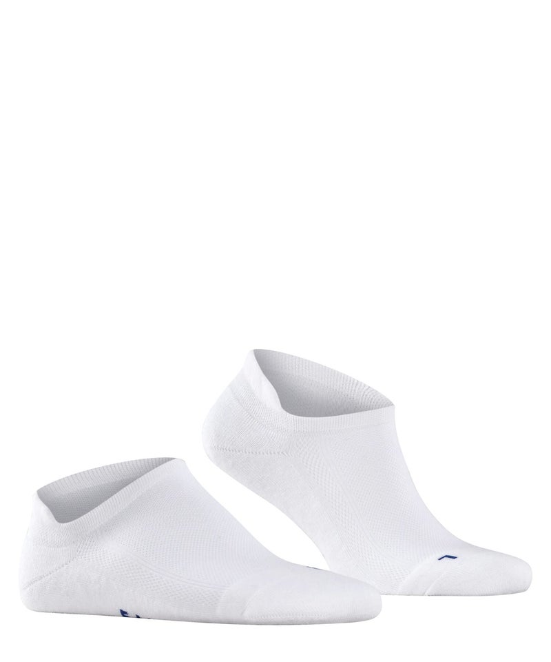 FALKE Unisex Cool Kick Sneaker Socks, Breathable, Cooling Effect, Polyester, Ankle Length, Everyday Colorful Sock, White (White 2000), 9-10, 1 Pair - Image 4