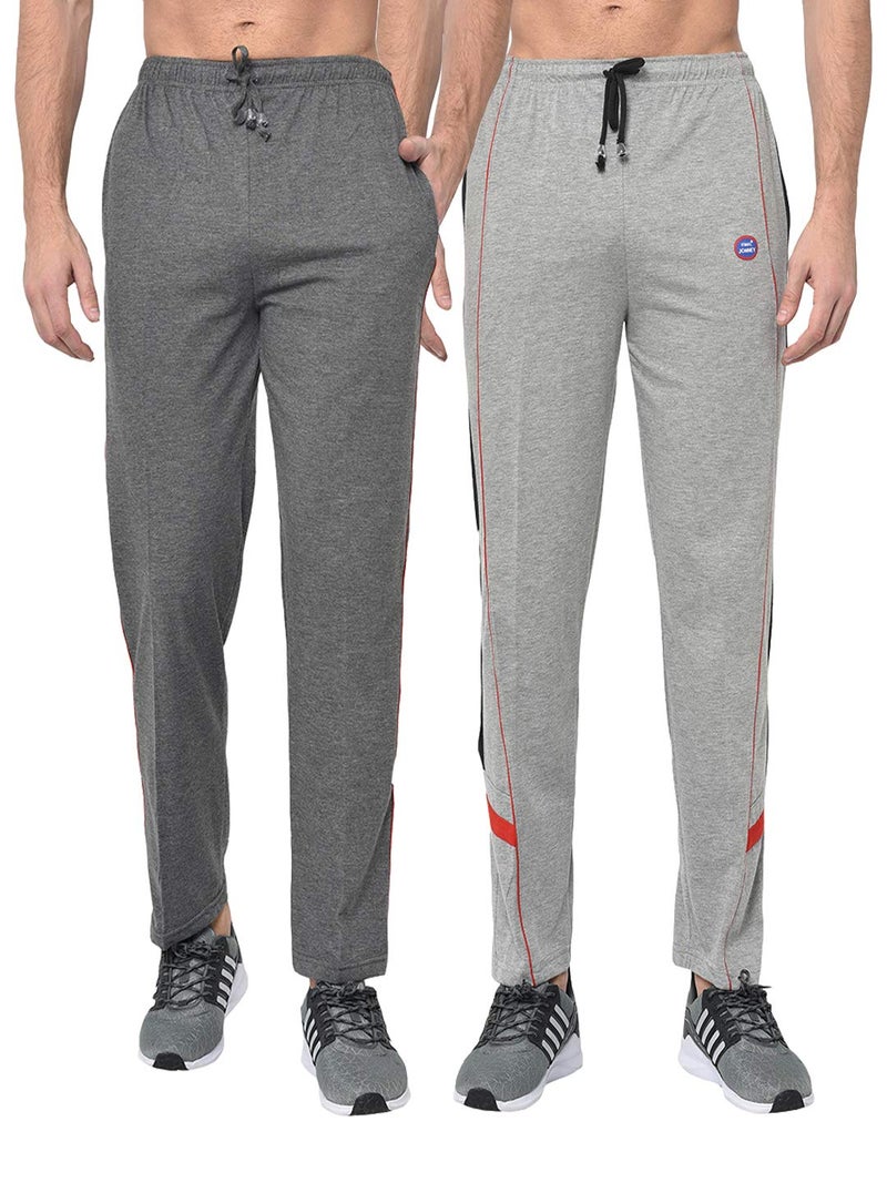 Mack JONNEY Multicolor Cotton Blend Pyjamas for Men(Pack of 2)-D1_ANT_D7_MLG_0002-XXL - Image 1