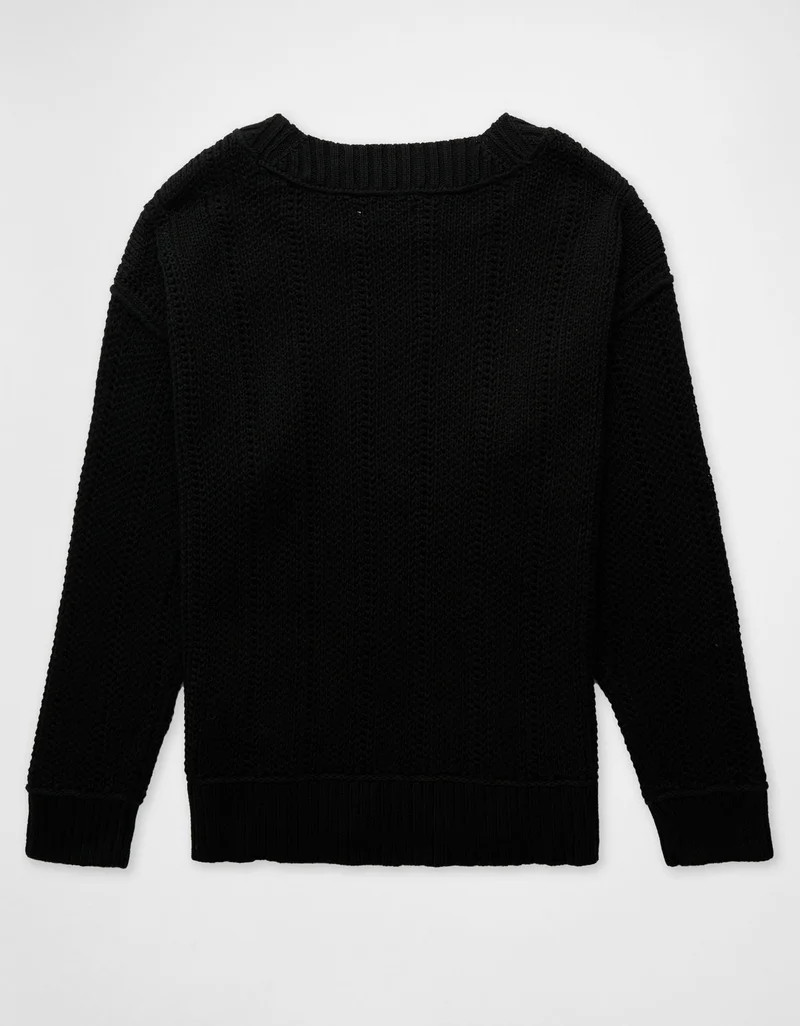 American Eagle  AE Long Weekend Pullover Sweater for Women | Best Price UAE