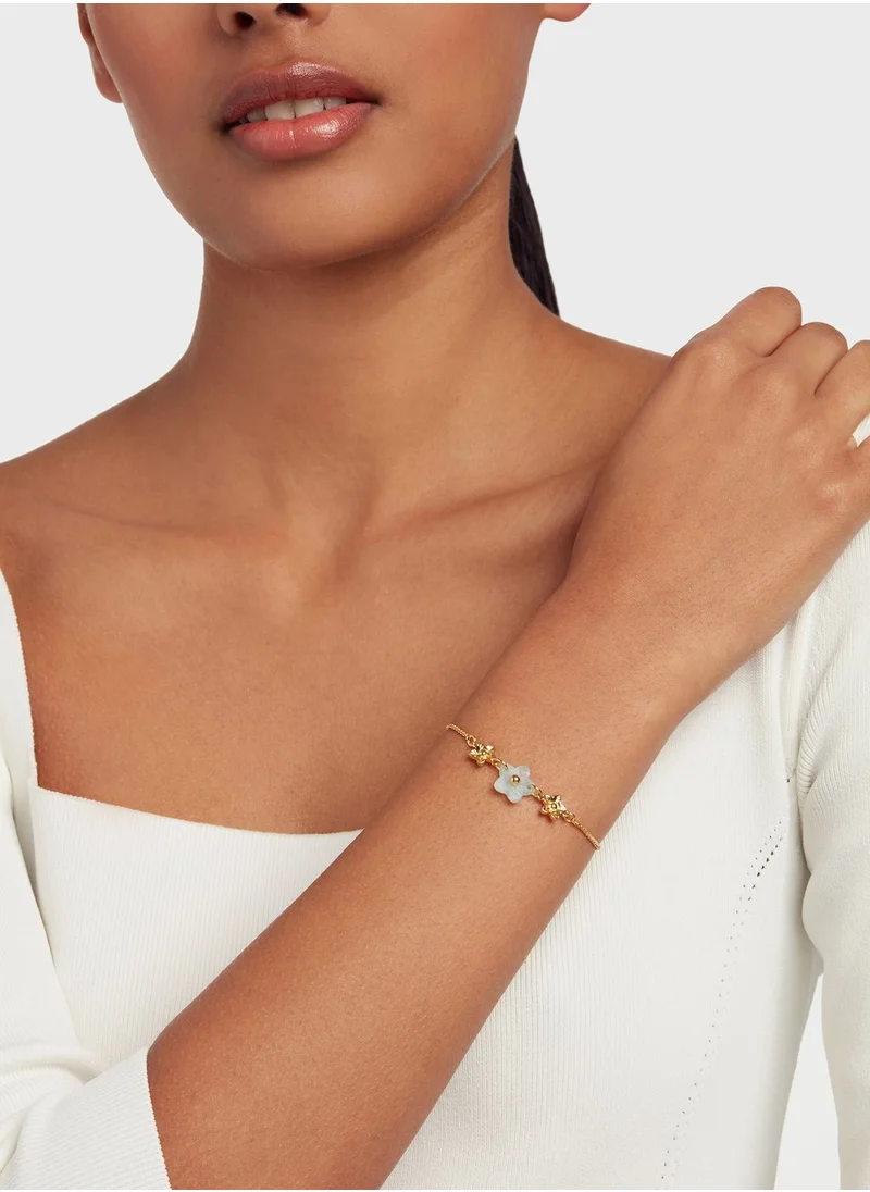 Ted Baker Wileia Flower Chain  Bracelet