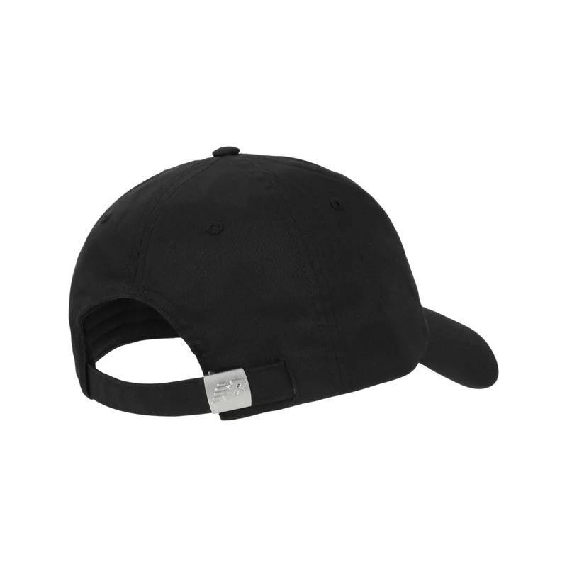 New Balance Black Women's 6 Panel Linear Logo Hat for Women | Best Price UAE