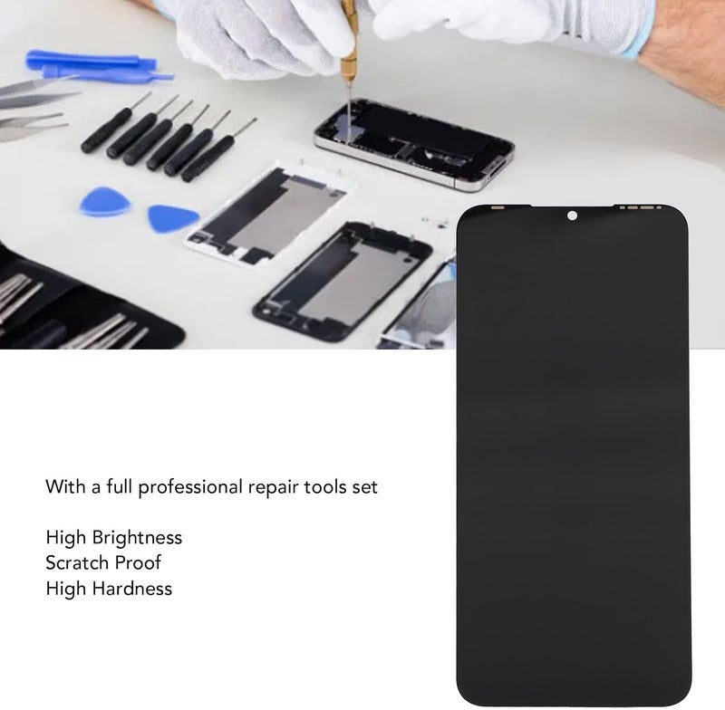 استبدال شاشة TFT لهاتف Hot 10i X659، مجموعة شاشة تعمل باللمس مع أدوات إصلاح، بديل متوافق للشاشات المتشققة أو غير الفعالة. - Image 5