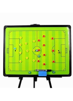 Spall Football Soccer Magnetic Coaching Board Whiteboard With Display Stand, Carry Bag Dry Erase, Marker Pen and Magnets - Foldable and Portable Tactic Board Strategy Board Kit  - Image 2