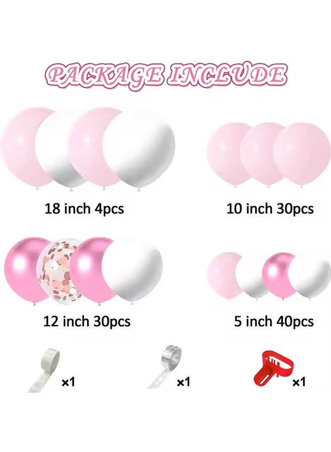 107PCS Balloon Latex Decorative Balloon Arch Garland Set Perfect For Graduation Baby Shower Wedding Birthday Bachelorette Party Multicolor Balloons For Party Decoration, Birthday, Wedding, Party Supplies  - Image 2