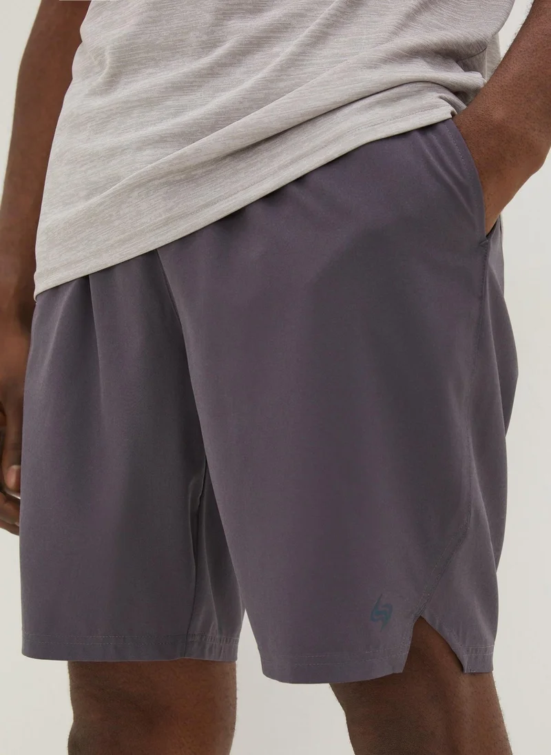 Matalan Souluxe Charcoal Sport Shorts