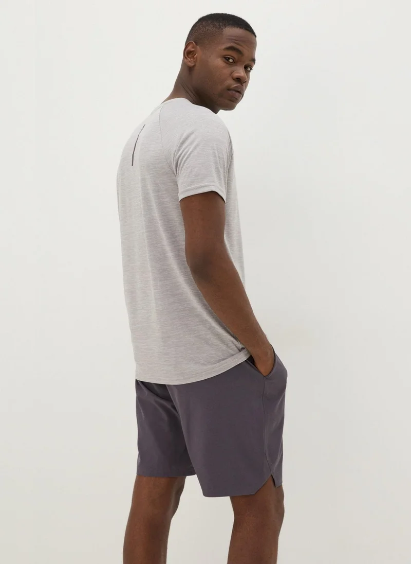Matalan Souluxe Charcoal Sport Shorts