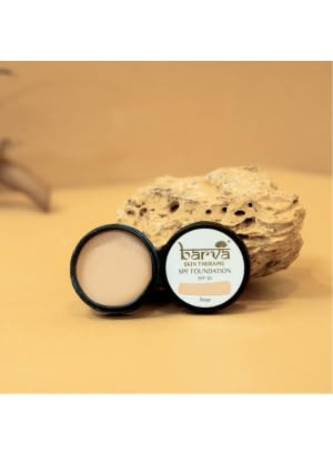 Barva Simple Makeover Kit – Ghee Enriched Makeup Combo | BB Cream 10ml, Kajal, Beige Foundation 9g & Lipstick (Pomegranate 208) 4.3g | Complete Makeup Kit for Women | Daily & Travel Use - Image 3