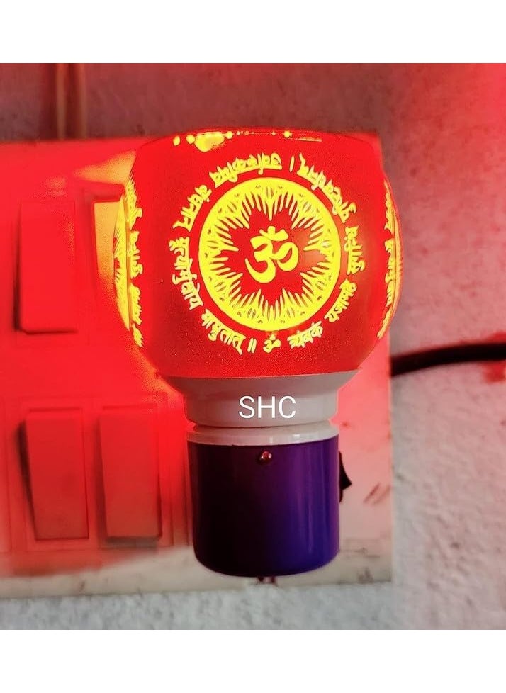 SHREE HANS CREATION SHREE HANS CREATION Ceramic Kapur Dani Electrical Camphor DiffuserHome Fragrance Aroma Glass Kapoor Dani Essential Oil Diffuser Burner Night Lamp 459Mahamratyu  - Image 4