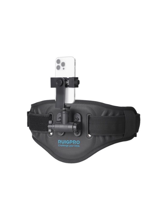 RUIGPRO Waist Belt Mount Strap - With Phone Clamp - Image 1