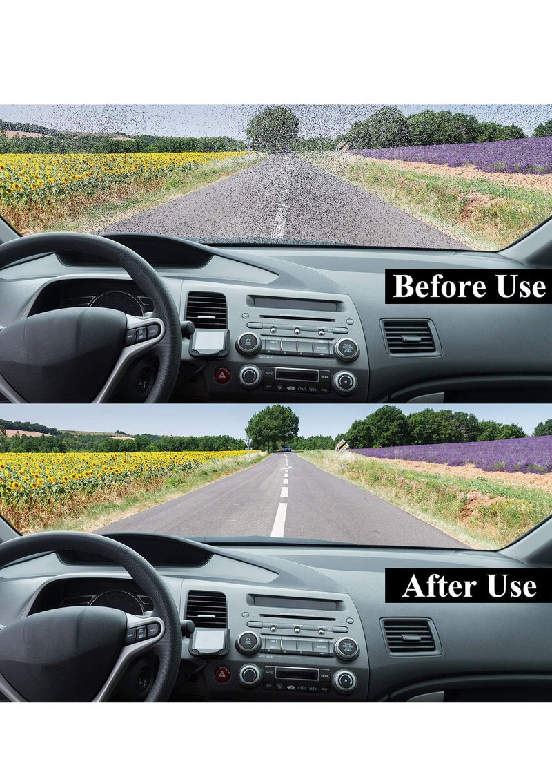 50 Pieces Car Windshield Glass Concentrated Washer Tablets Solid Car Effervescent Tablets Glass Solid Wiper Cleaning Tablets for Car Kitchen Window