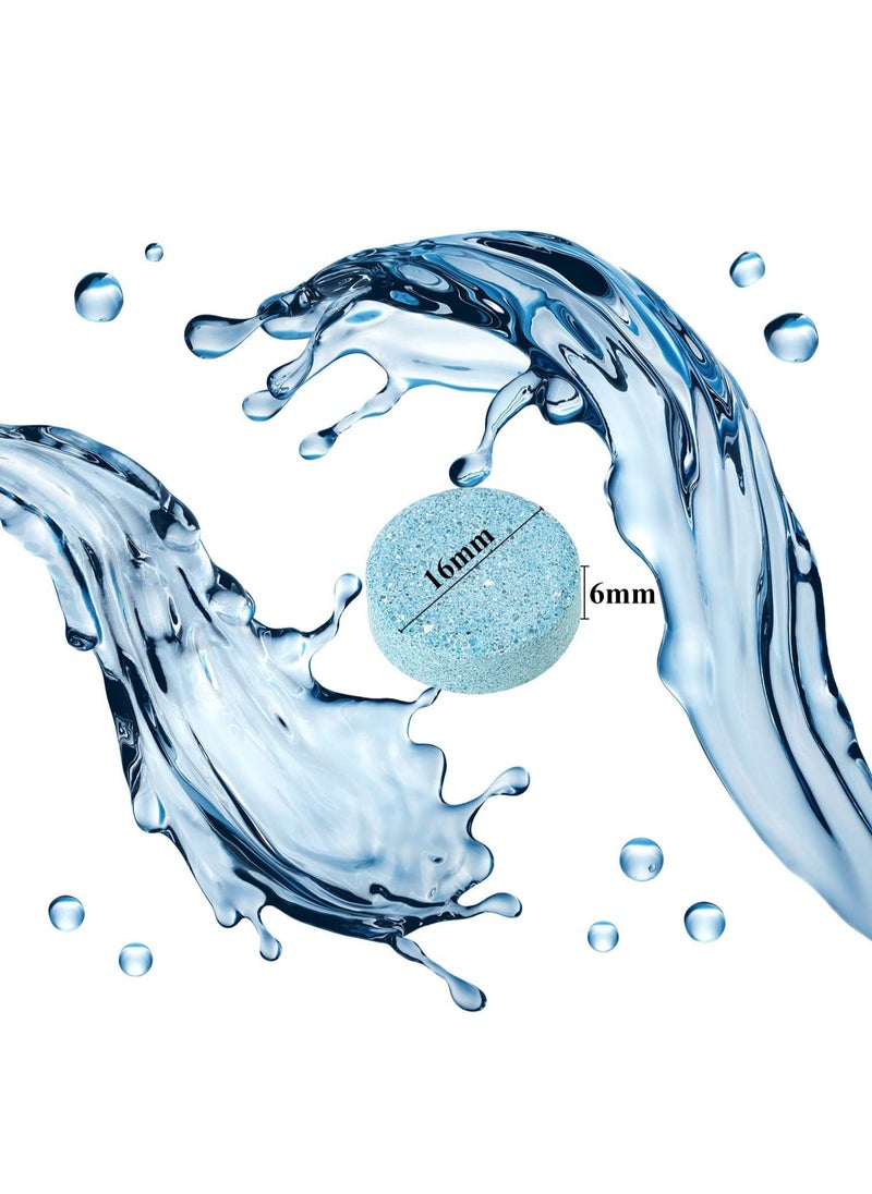 50 Pieces Car Windshield Glass Concentrated Washer Tablets Solid Car Effervescent Tablets Glass Solid Wiper Cleaning Tablets for Car Kitchen Window