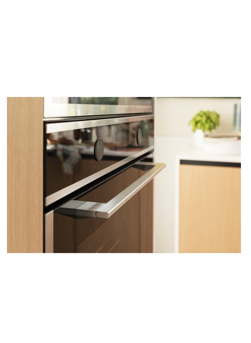 franke Built-in Electric Oven 60 cm 71 Liters 11 Functions Grill 3300W Pyrolytic Cleaning Soft Close Door Stainless Steel FMA 97 P XS - Image 2