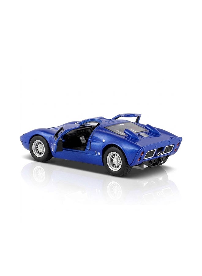Kinsmart 1:32 1966 Ford GT40 MKII Die-Cast Model Car – Pull Back Toy for Kids & Collectors - Image 2