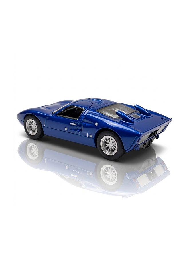 Kinsmart 1:32 1966 Ford GT40 MKII Die-Cast Model Car – Pull Back Toy for Kids & Collectors - Image 3